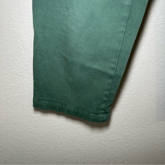 Madewell Olive Green Emmet Wide Leg Crop Pants Women’s 28 tall - Picture 4 of 11